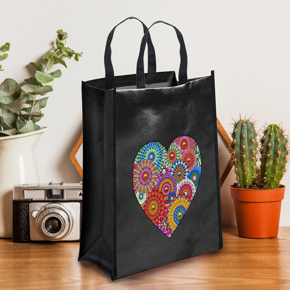 Diamond Painting Eco Tas zwart